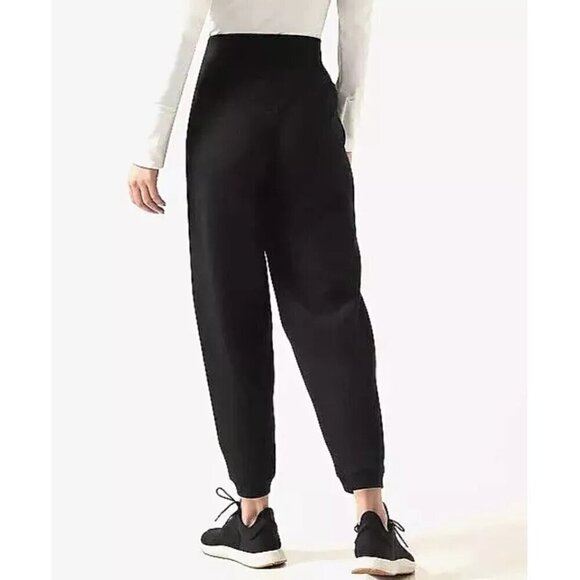 Athleta Get Set Hybrid Joggers Black Pants Small - Picture 2 of 8